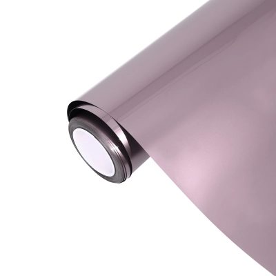 Ravoony Plus PET Gloss Iced Berry Pink Car Vinyl Wrap 01