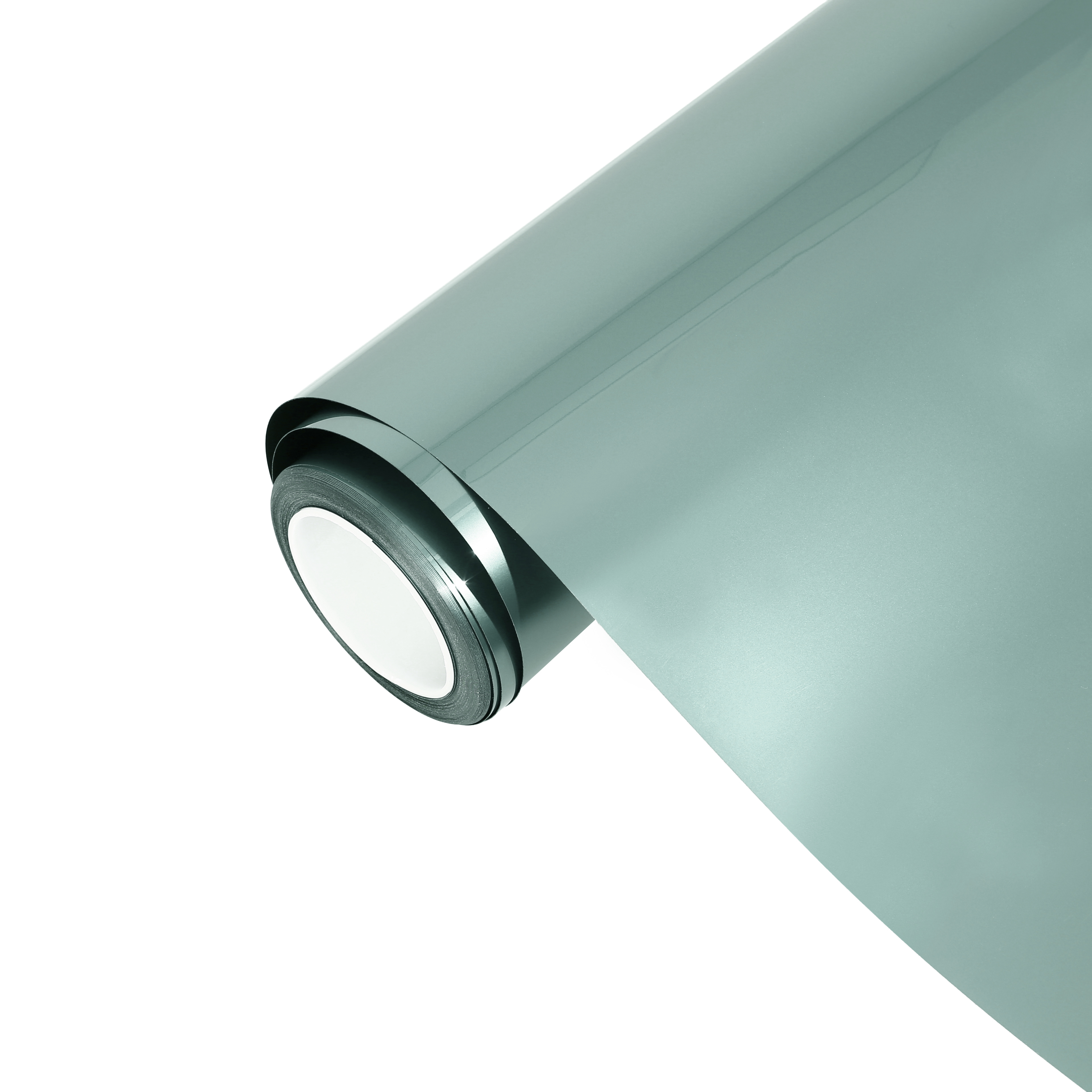 Ravoony Plus PET Gloss Metallic Shadow Green Car Vinyl Wrap