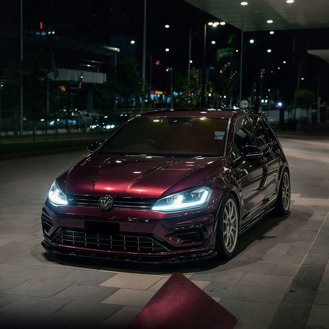 Ravoony Plus PET Glossy Metal Paint Black Rose Vinyl Wrap