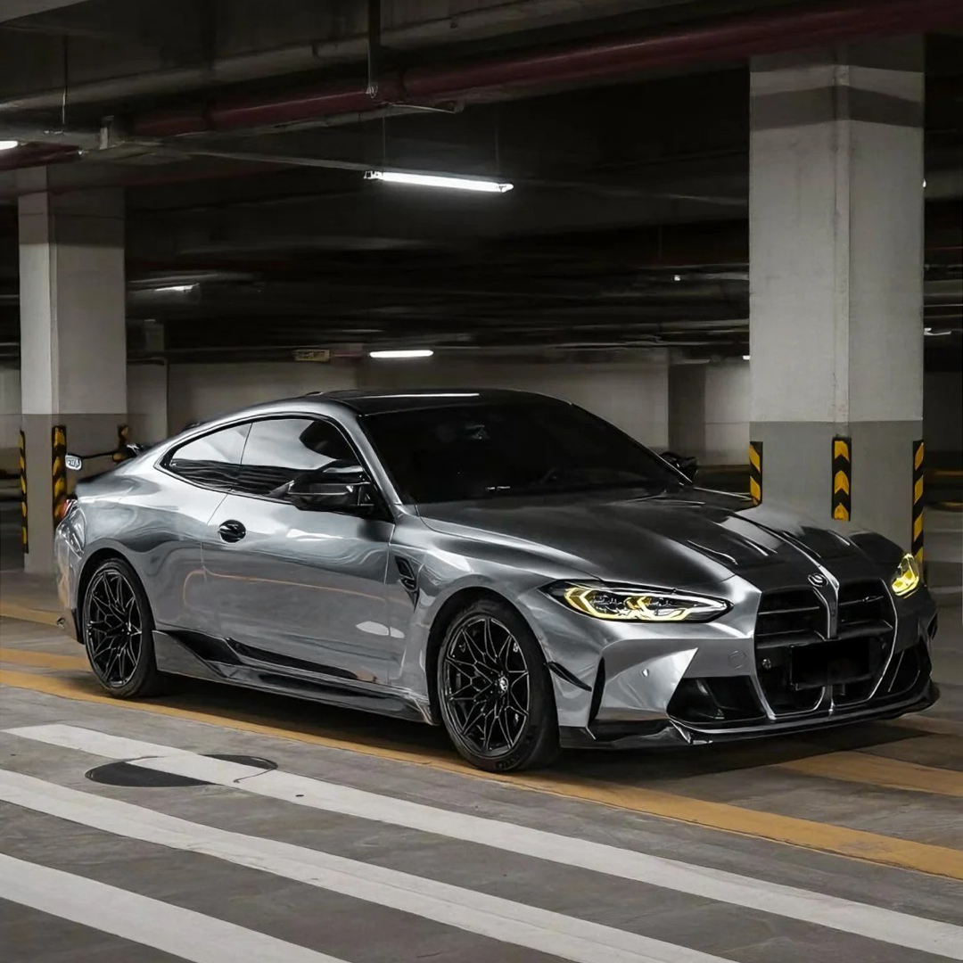 Ravoony Plus PET Liquid Silver Car Wrap