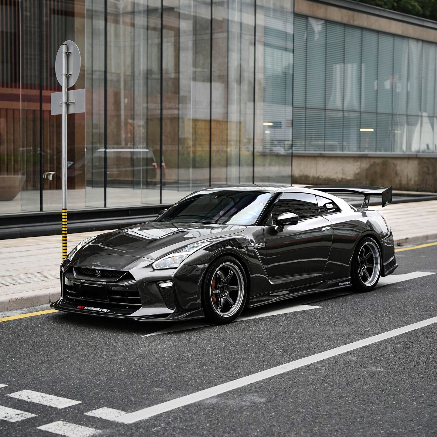  Ravoony Plus PET Metallic Titanium Car Vinyl Wrap
