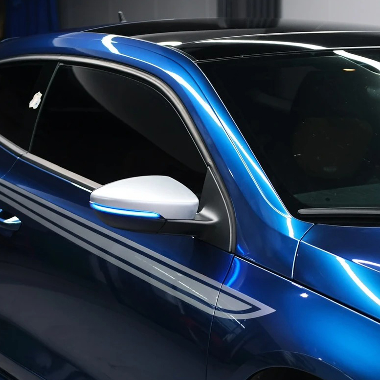 Ravoony Pro TPU Gloss Metallic Shadow Blue Paint Protection Film