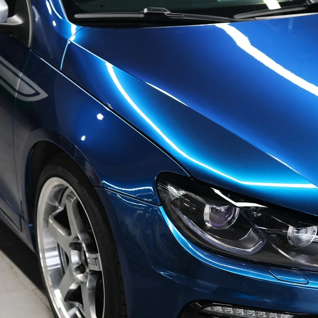 Ravoony Pro TPU Gloss Metallic Shadow Blue Paint Protection Film