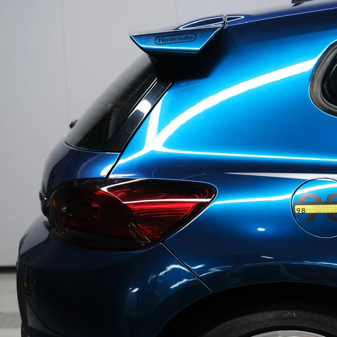Ravoony Pro TPU Gloss Metallic Shadow Blue Paint Protection Film