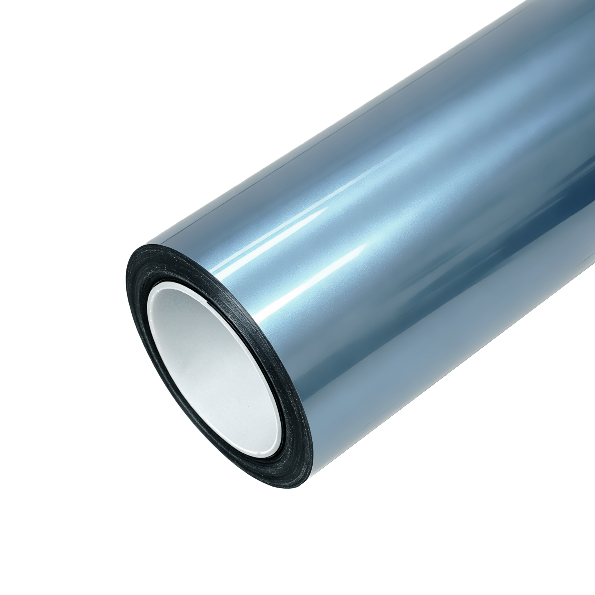 Ravoony Pro TPU Glossy Metallic Ice Gray Blue PPF Film