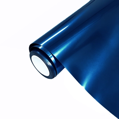 Ravoony Plus Porsche Gloss Gentian Blue Vinyl Car Wrap Audi S6 Wrap 01