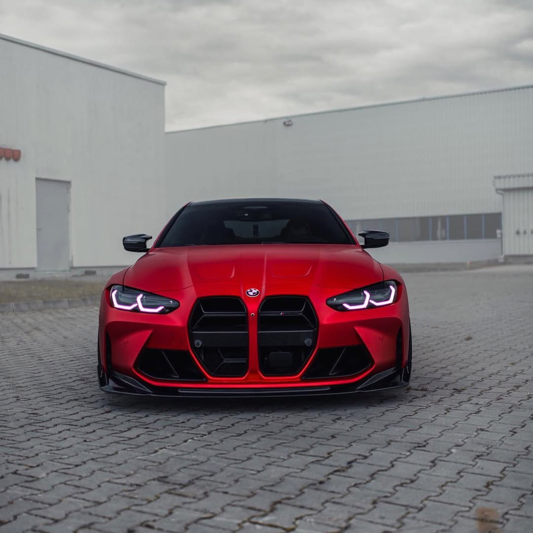 Ravoony Plus PET Matte Chrome Red Vinyl Car Wrap
