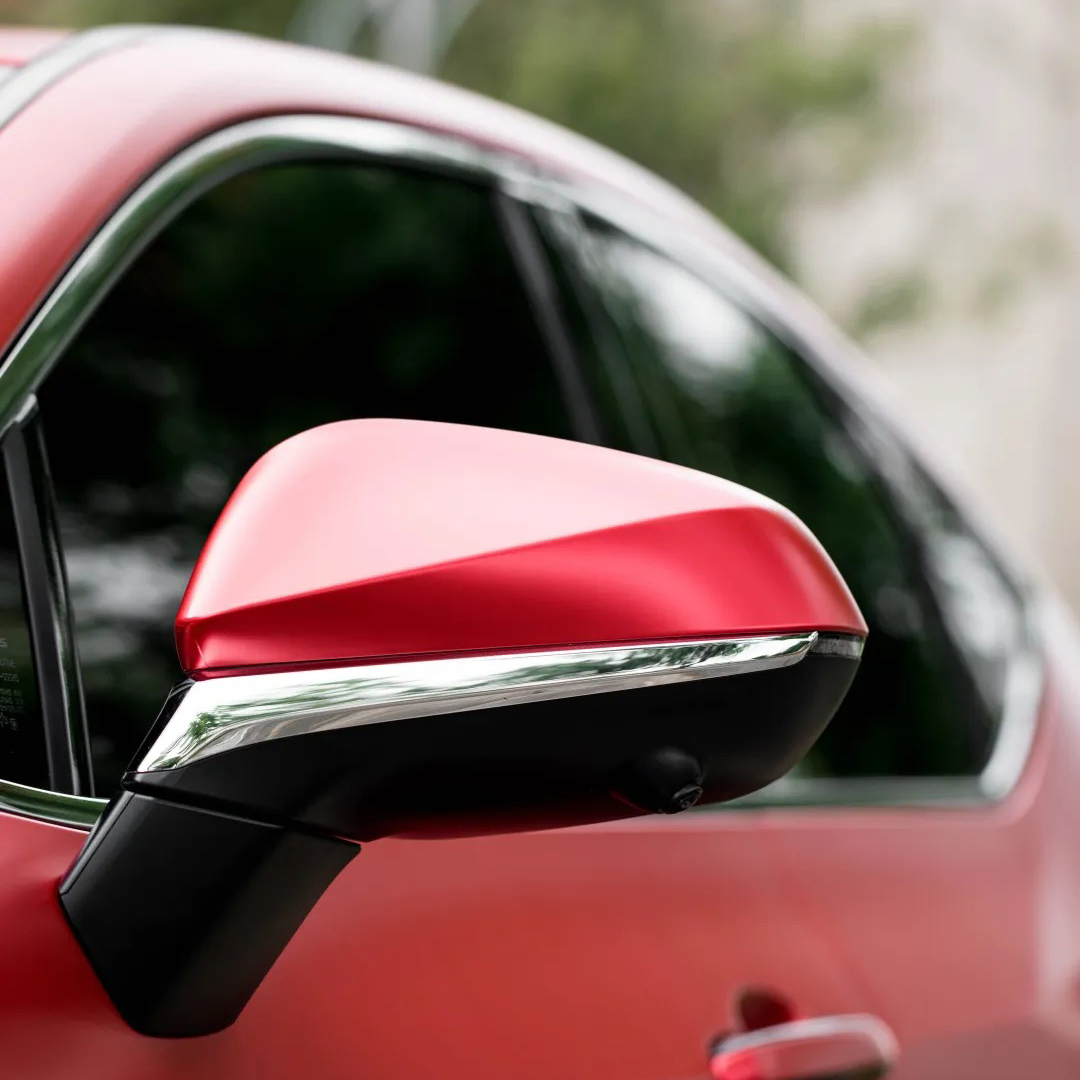 Ravoony Plus PET Matte Ceramics Red Car Vinyl Wrap