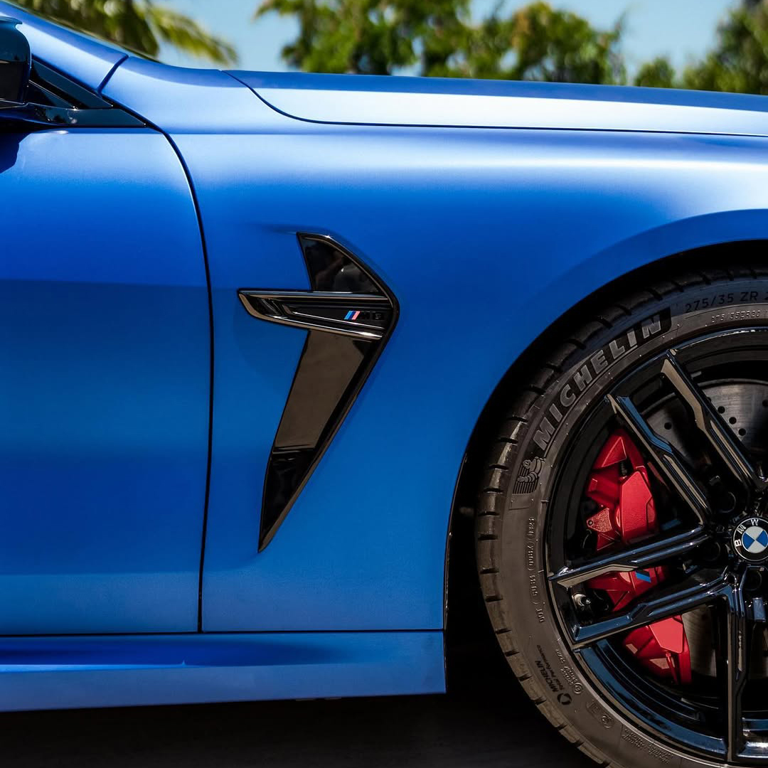Ravoony Plus PET Satin Blue Vinyl Car Wrap