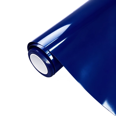 Ravoony Plus PET Gloss Klein Blue Car Vinyl Wrap 01