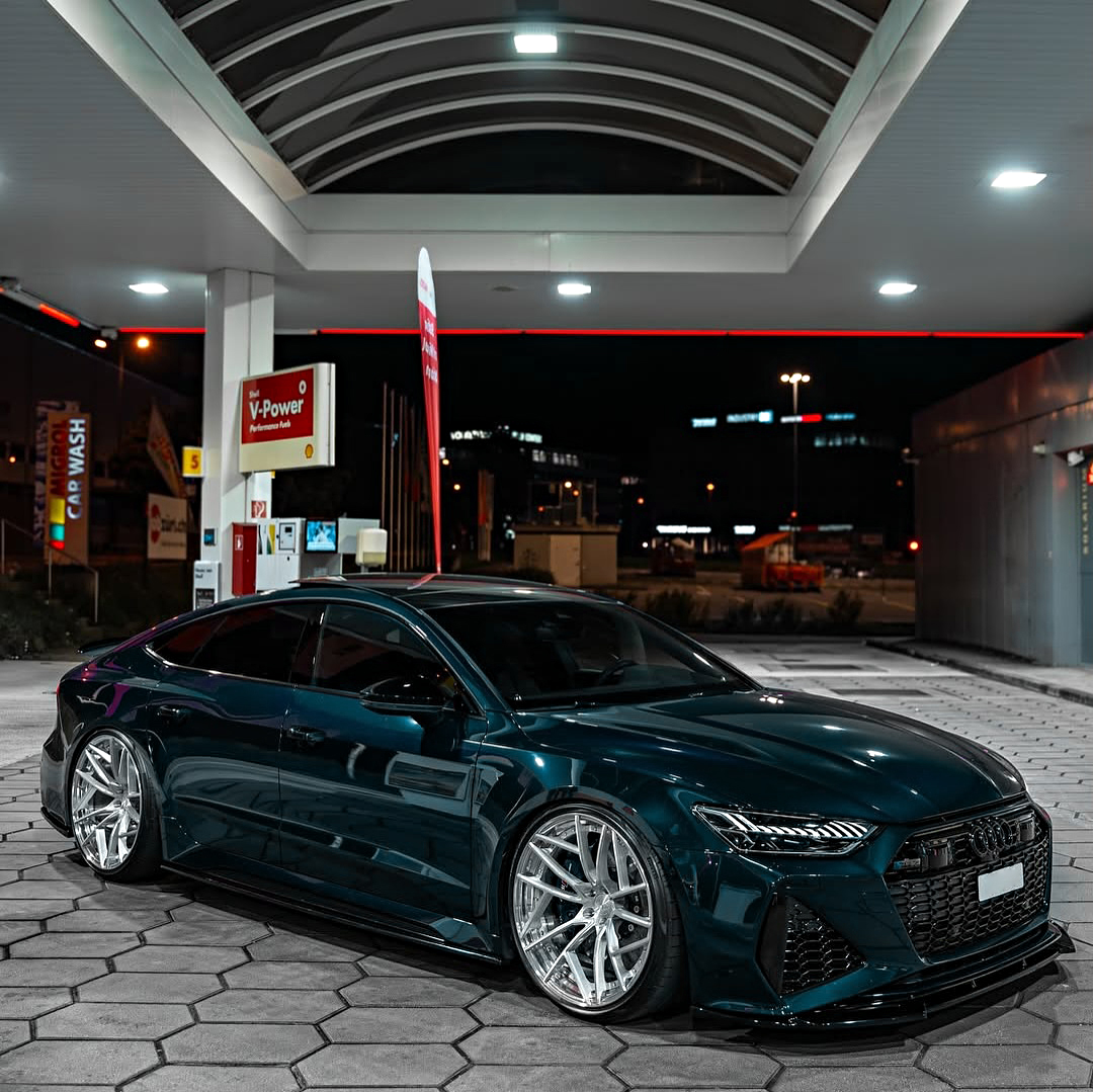 Ravoony Plus PET Glossy Metallic Starry Blue Car Vinyl Wrap