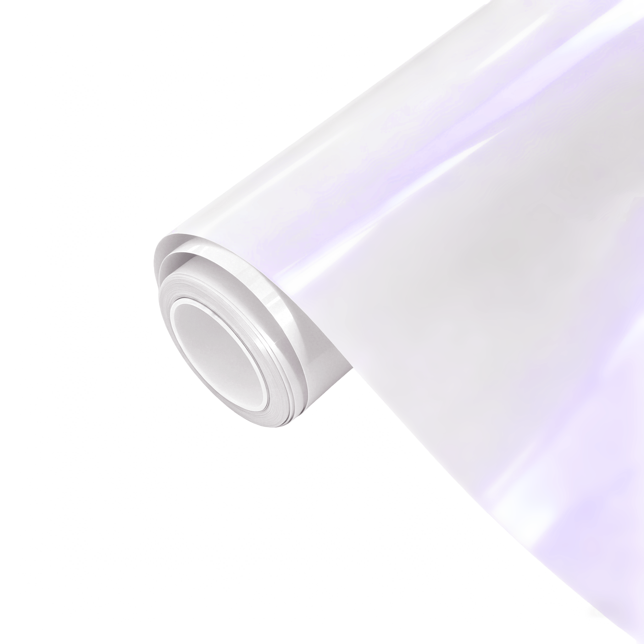 Ravoony Plus PET Glossy White to Purple Vinyl Car Wrap  BMW 3 Series Wrap