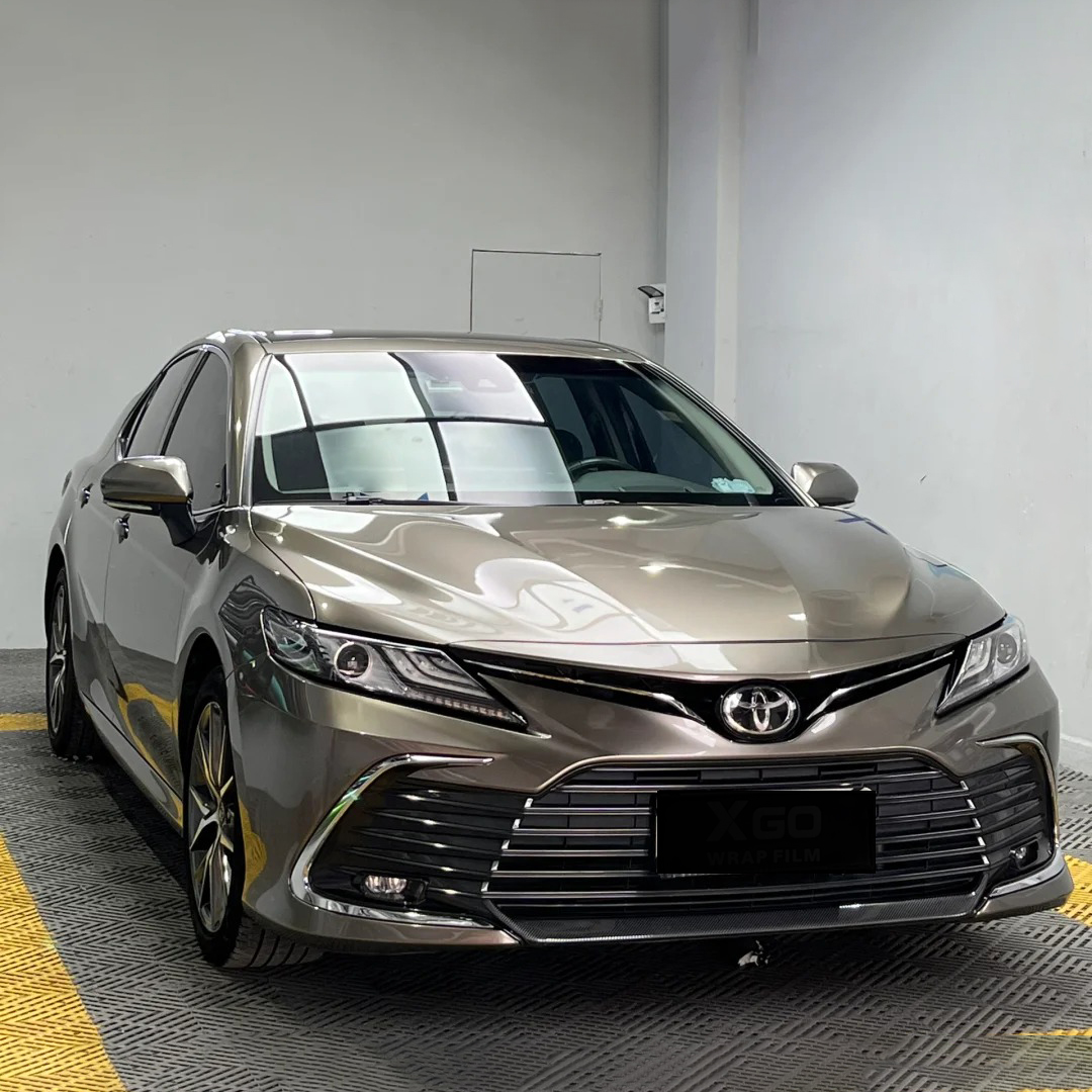 Ravoony Plus PET Gloss Liquid Cutler Grey Vinyl Wrap
