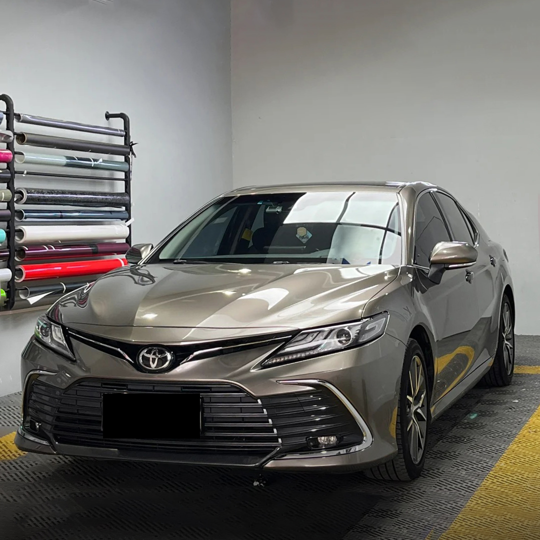 Ravoony Plus PET Gloss Liquid Cutler Grey Vinyl Wrap