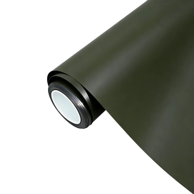 Ravoony Plus PET Matte Army Green Wrap 01