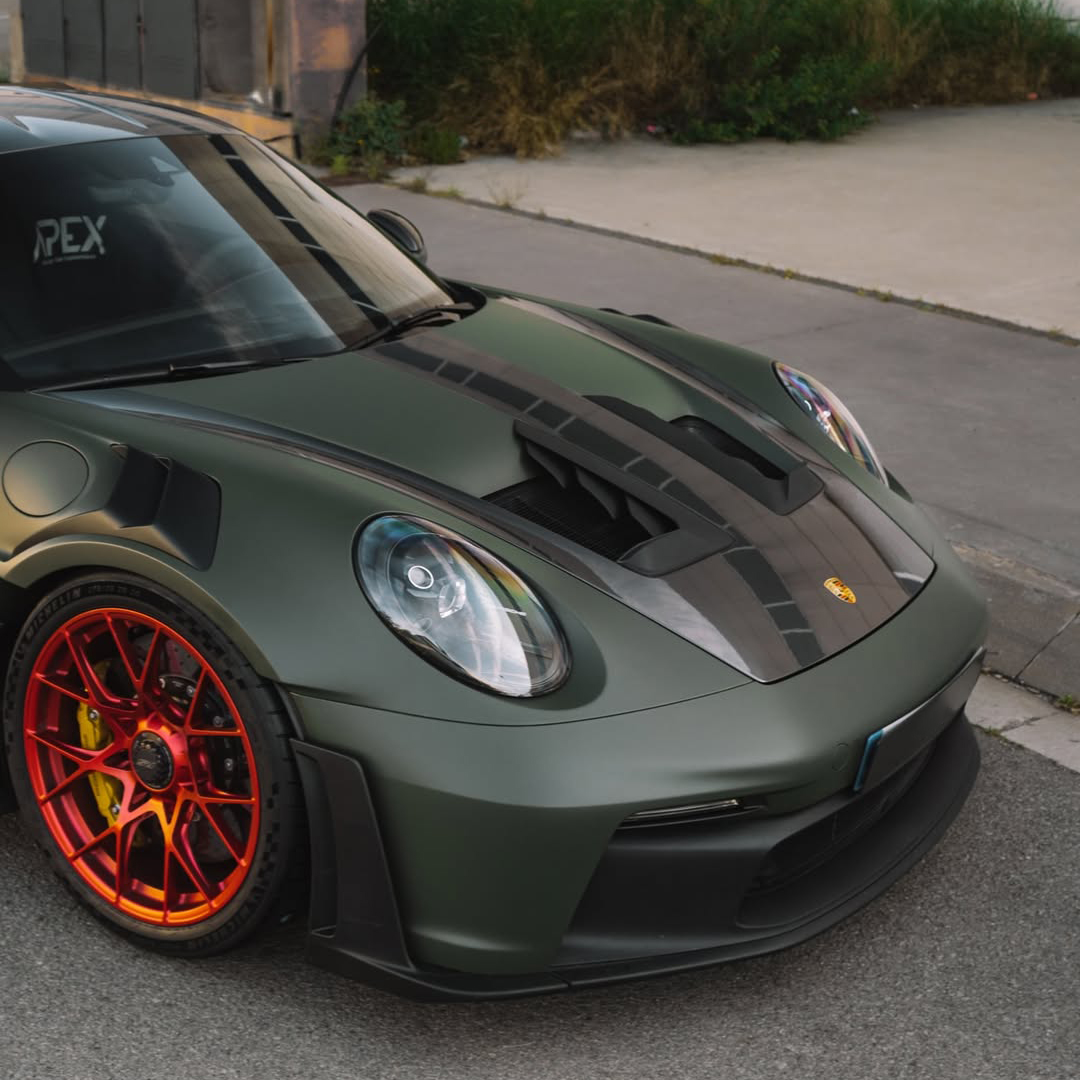 Ravoony Plus PET Matte Army Green Wrap