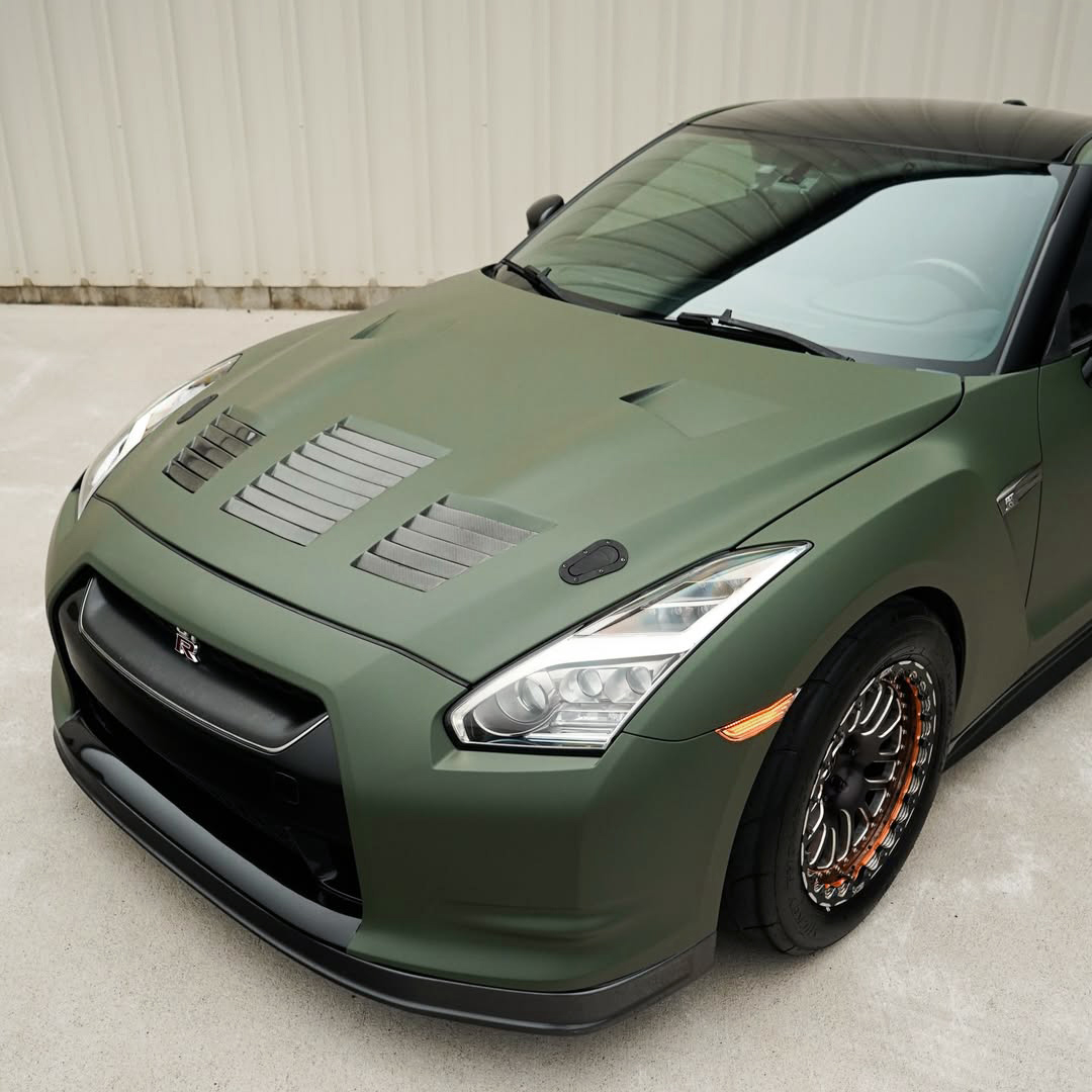 Ravoony Pro TPU Satin Army Green Color PPF Film