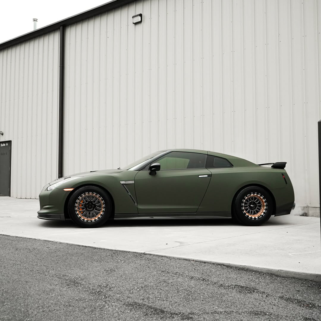 Ravoony Pro TPU Satin Army Green Color PPF Film