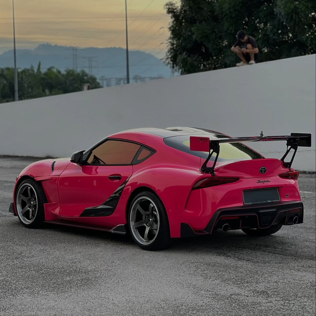 Ravoony Plus PET Gloss Beets Purple Vinyl Car Wrap