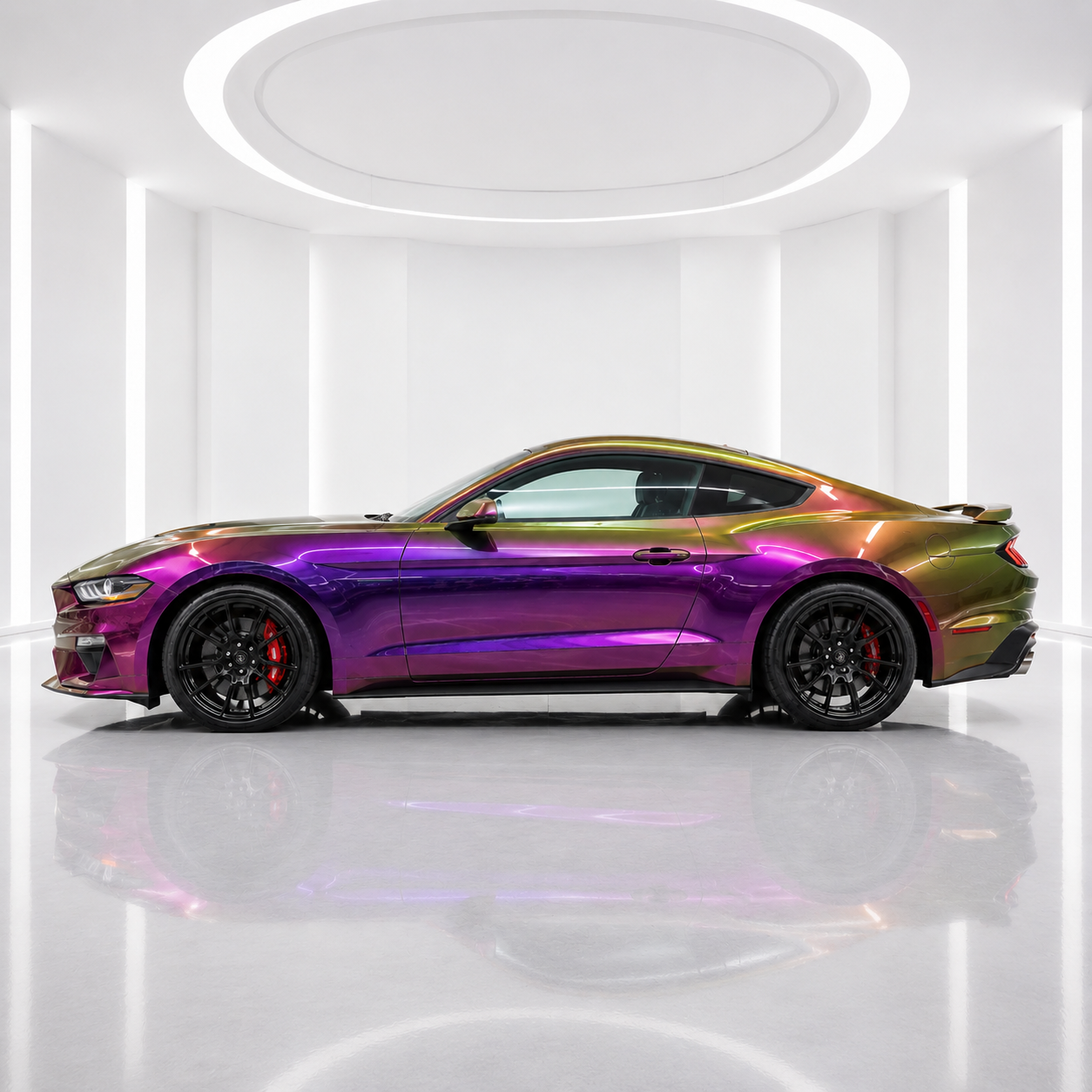 Ravoony Pro TPU Gloss Metallic Mystic Aurora Purple Chameleon PPF