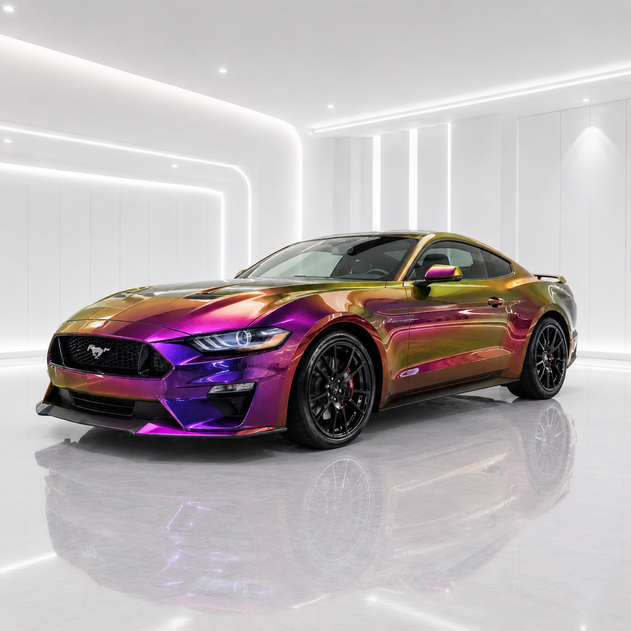 Ravoony Pro TPU Gloss Metallic Mystic Aurora Purple Chameleon PPF