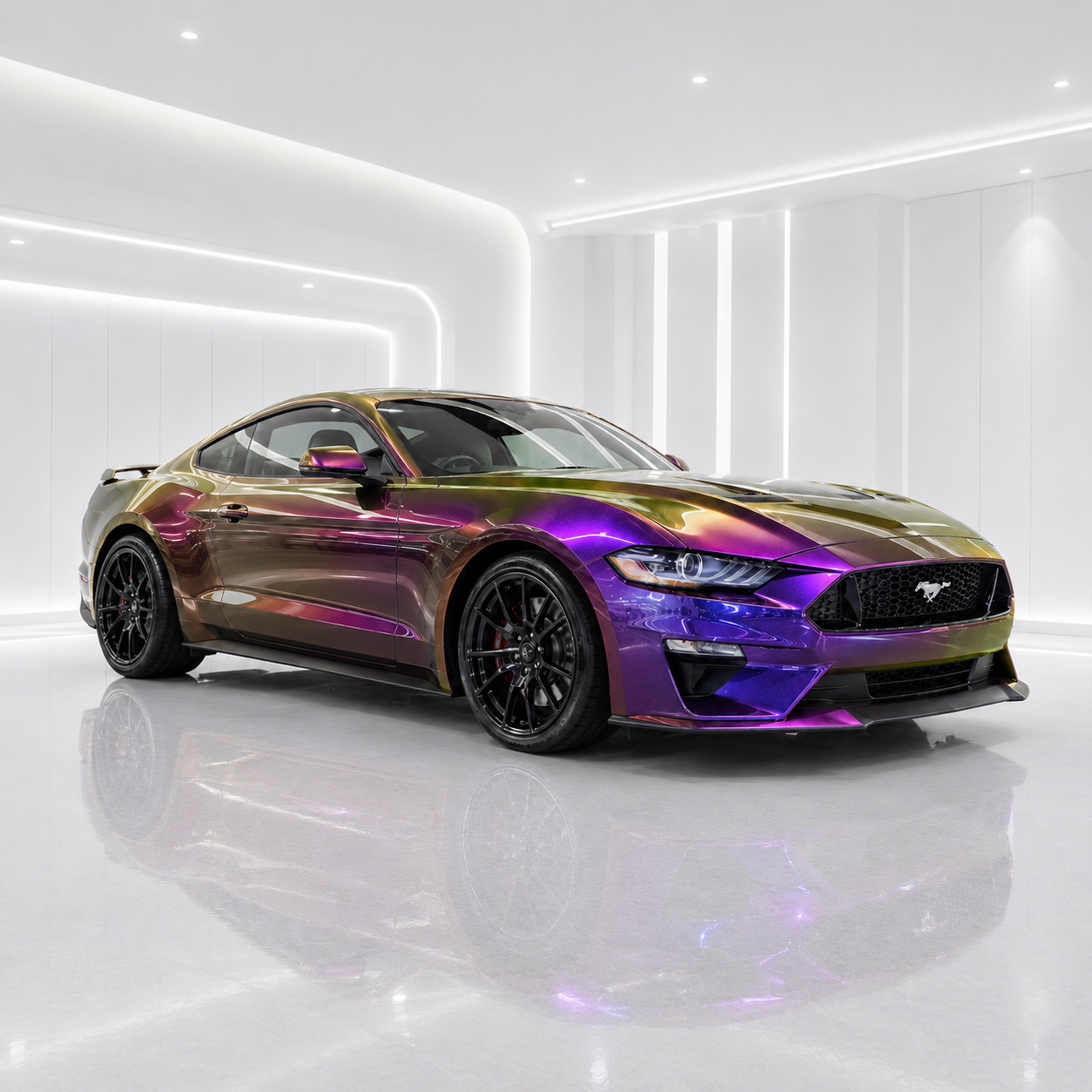 Ravoony Pro TPU Gloss Metallic Mystic Aurora Purple Chameleon PPF