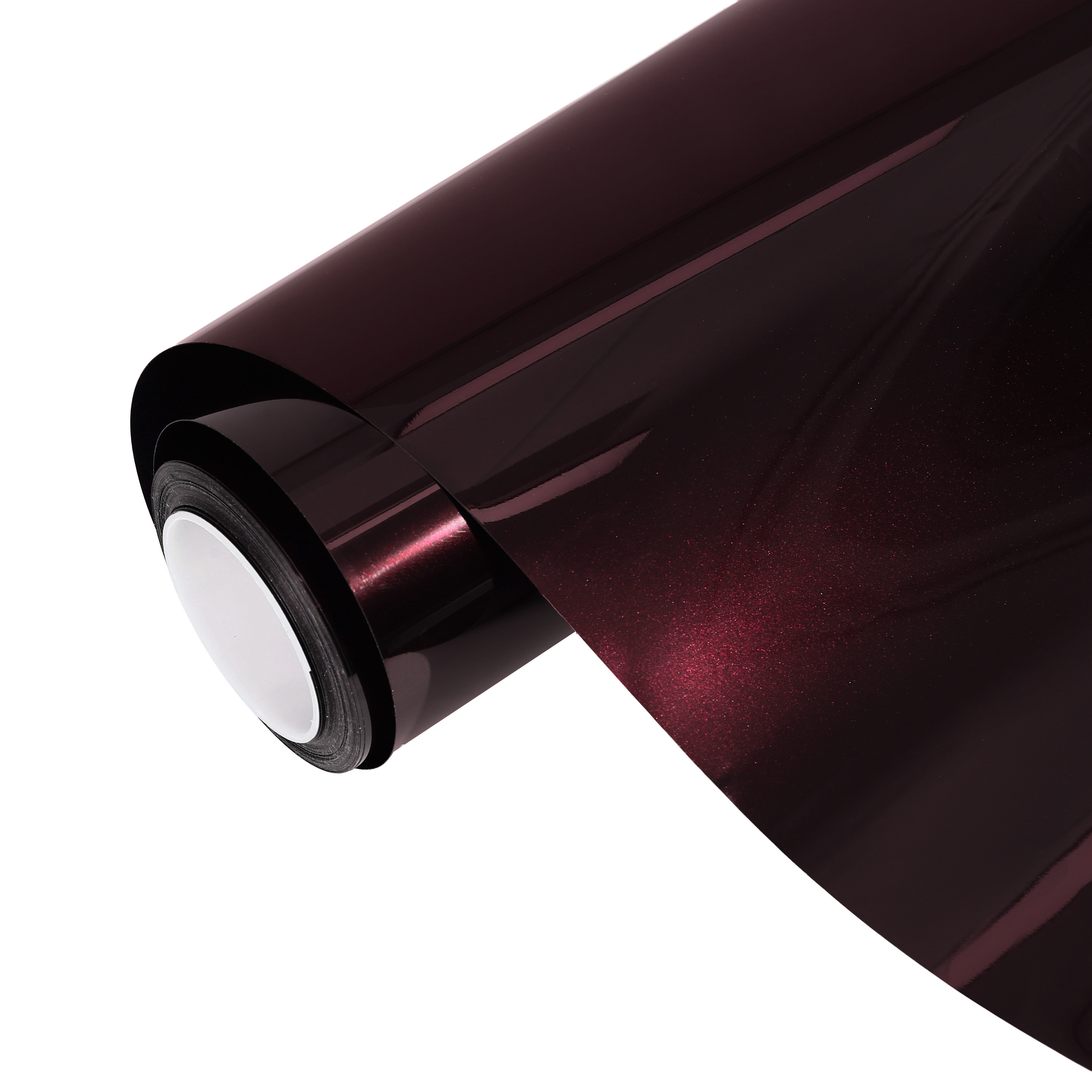 Ravoony Plus PET Gloss Black Rose Vinyl Wrap