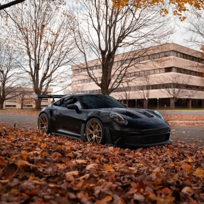 Ravoony Plus PET Matte Black Car Vinyl Wrap 02