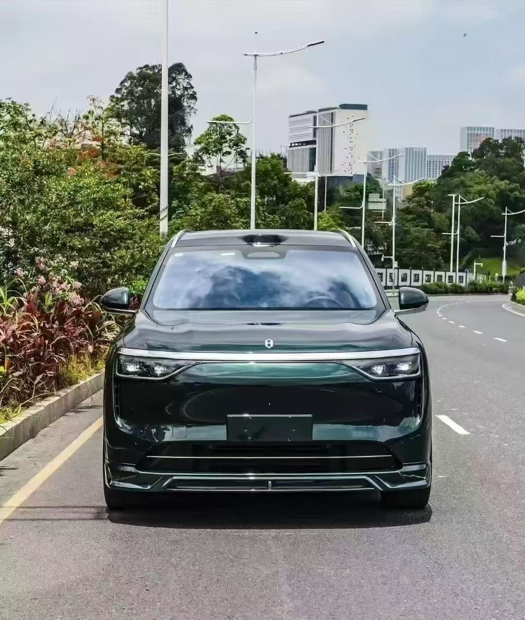 Ravoony Plus Gloss PET AITO Muye Cyan Green Car Wrap