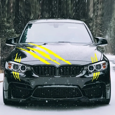Ravoony Claw Mark Pattern Car Sticker 02