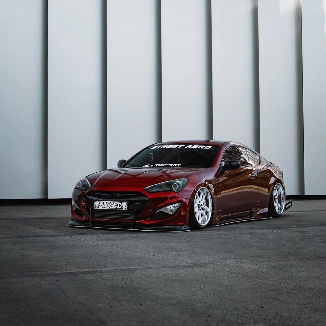 Ravoony Plus PET Liquid Metallic Dragon Blood Red Vinyl Car Wrap