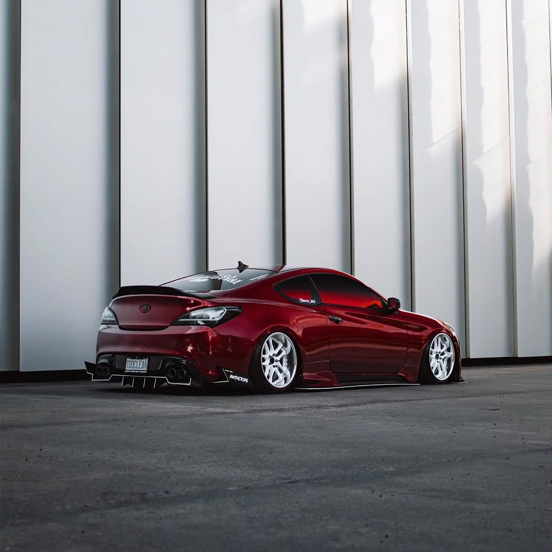 Ravoony Plus PET Liquid Metallic Dragon Blood Red Vinyl Car Wrap