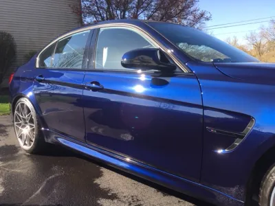 Ravoony Plus Gloss Midnight Blue Car Vinyl Wrap review Yasir Smith 01