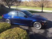 Ravoony Plus Gloss Midnight Blue Car Vinyl Wrap review 0