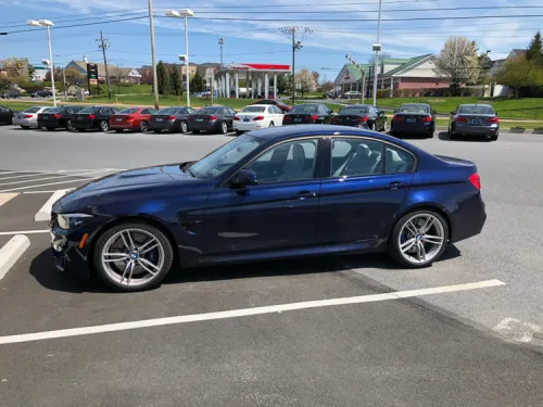 Ravoony Plus Gloss Midnight Blue Car Vinyl Wrap review 