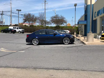 Ravoony Plus Gloss Midnight Blue Car Vinyl Wrap review Kyler Rodgers 01