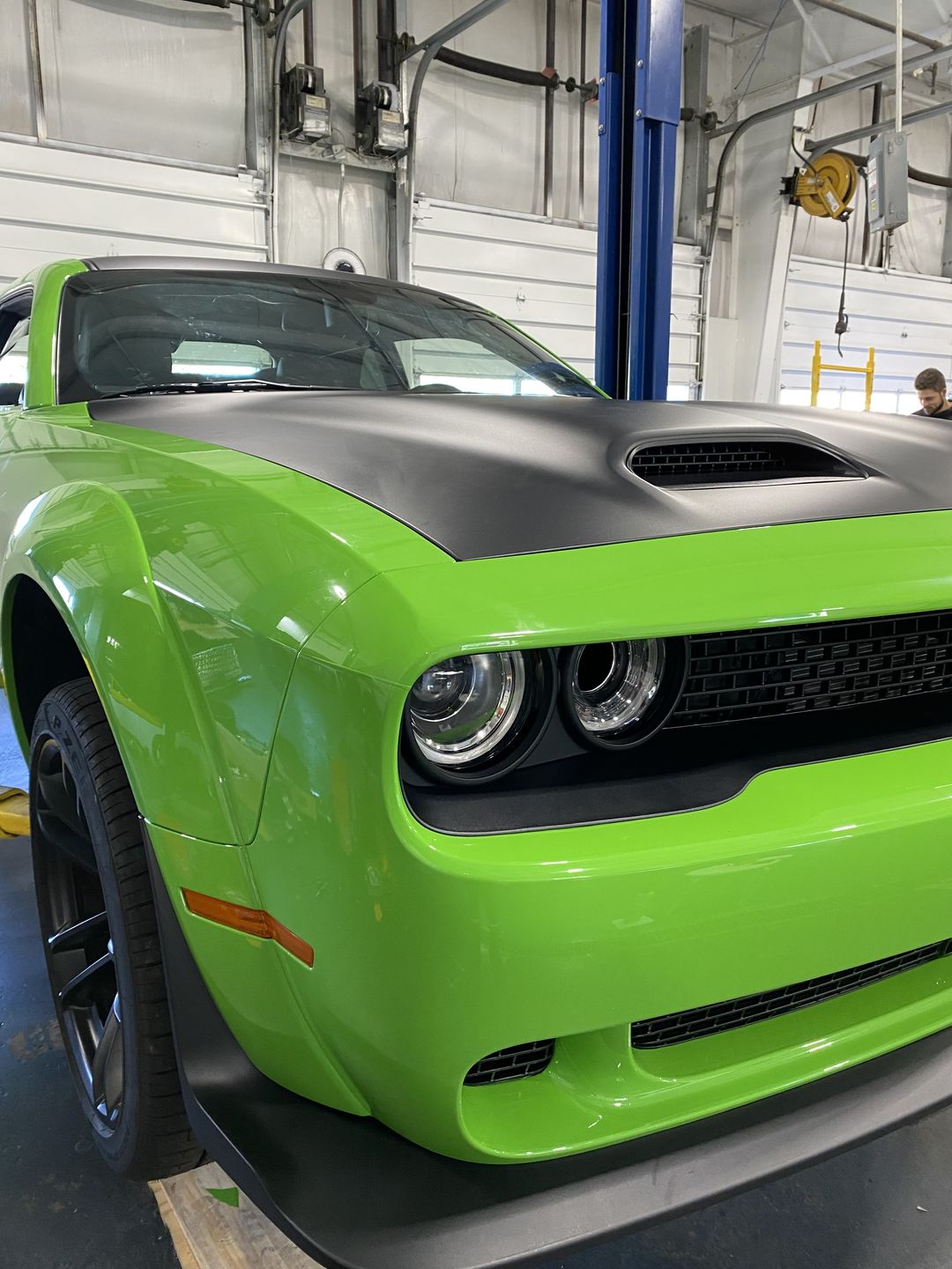 Ravoony Plus Lime Green Vinyl Wrap review Cedric Lucas