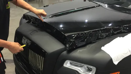 Ravoony Repaired Black Car Vinyl Wrap review 