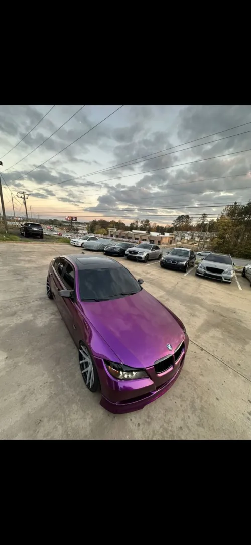 Ravoony Elderberry Purple Gloss Car Vinyl Wrap review 