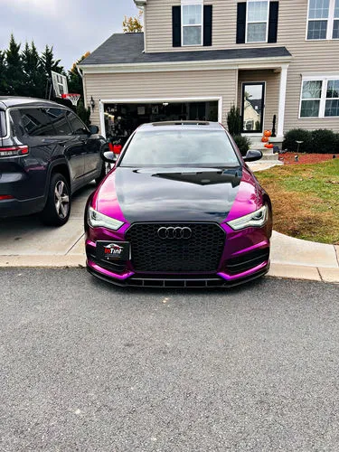 Ravoony Elderberry Purple Gloss Car Vinyl Wrap review 