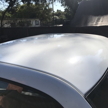 Ravoony Plus PET Gloss White Car Wrap review Devance Wells 01