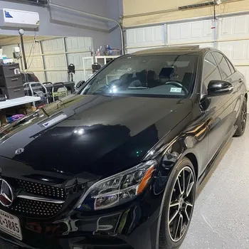 Ravoony Plus Glossy Crystal Black Car Vinyl Wrap review 
