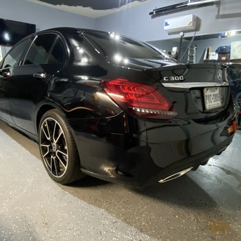 Ravoony Plus PET Glossy Crystal Black Car Vinyl Wrap review Marcy Turner 01