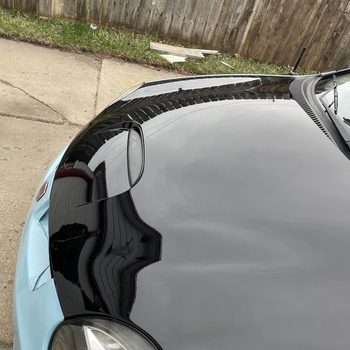 Ravoony Plus PET Glossy Crystal Black Car Vinyl Wrap review Noah Gillette 00