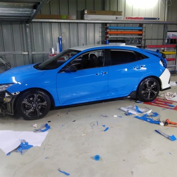 Ravoony Apollo Blue Gloss Car Vinyl Wrap review 0