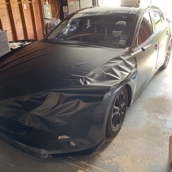 Ravoony Plus Matte Black Car Vinyl Wrap review Chris Athasn 01