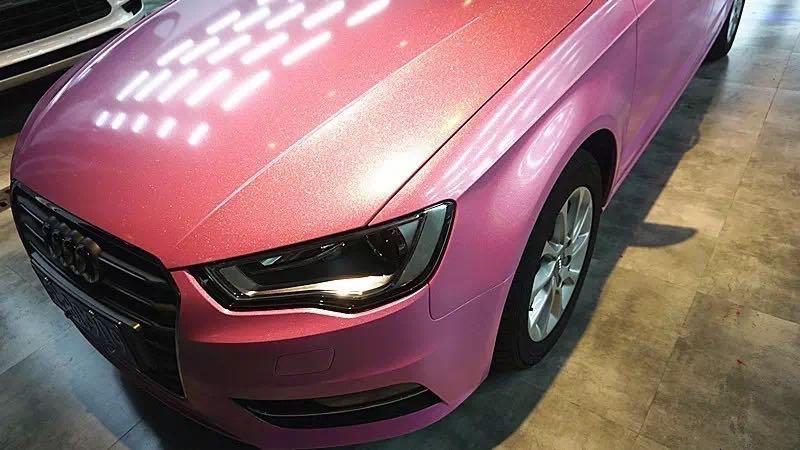 Ravoony Jellybean Pink Gloss Car Vinyl Wrap review 1
