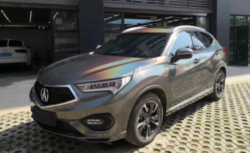 Ravoony Gray Rainbow Gloss Car Vinyl Wrap review 