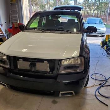 Ravoony Lapp Sparkle White Gloss Car Vinyl Wrap review 