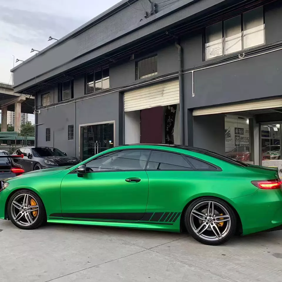 Ravoony Boston Green Matte Car Vinyl Wrap review 0